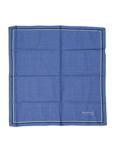 Pre-owned Pierre Balmain Striped Bandana In Blue
