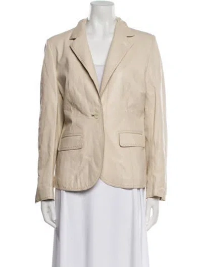 Pre-owned Pierre Balmain Vintage Blazer In Neutral