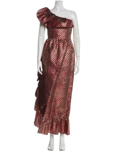 Pre-owned Pierre Balmain Vintage Long Dress In Multi