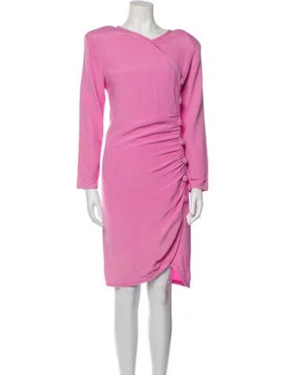 Pre-owned Pierre Balmain Vintage Mini Dress In Pink