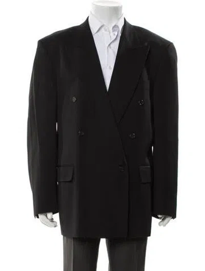 Pre-owned Pierre Balmain Wool Blazer In Black