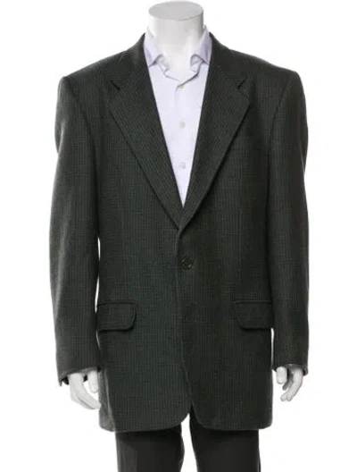 Pre-owned Pierre Balmain Wool Blazer In Green
