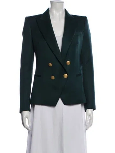 Pre-owned Pierre Balmain Wool Blazer In Green
