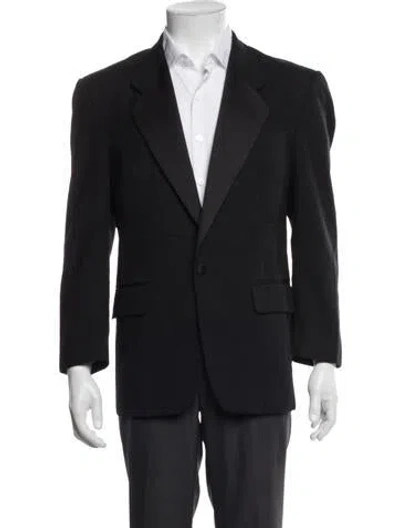 Pre-owned Pierre Balmain Wool Tuxedo In Black