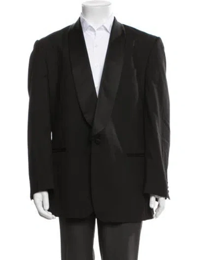 Pre-owned Pierre Balmain Wool Two-piece Blazer In Black