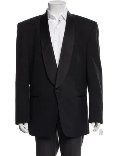 Pre-owned Pierre Balmain Wool Two-piece Blazer In Gray