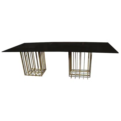 Pre-owned Pierre Cardin 1970  Dining Table In Black
