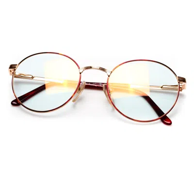 Pierre Cardin 6549 ( Flash Gold Curved Lens ) In Brown