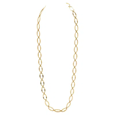 Pre-owned Pierre Cardin 80s Gold Link Chain In Multi