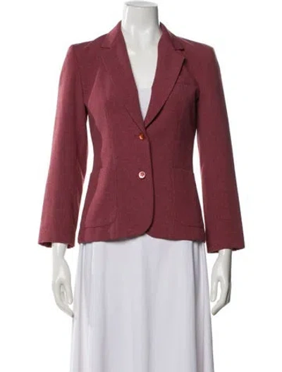 Pre-owned Pierre Cardin Blazer In Pink