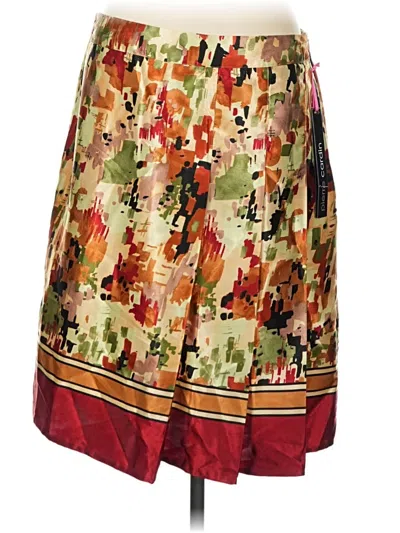 Pierre Cardin Casual Skirt In Red