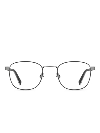 Pierre Cardin Eyewear Square-frame Glasses In Black