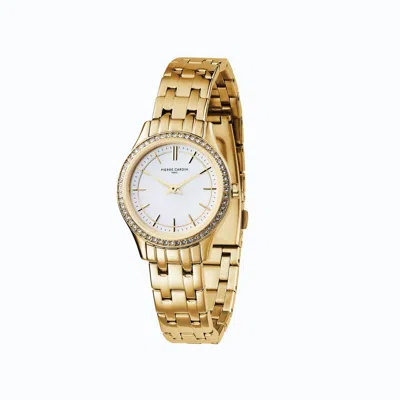 Pierre Cardin Gold Stainless Steel Dress Watch