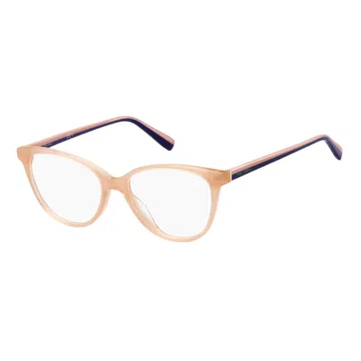 Pierre Cardin Beige Acetate Frames In Gold