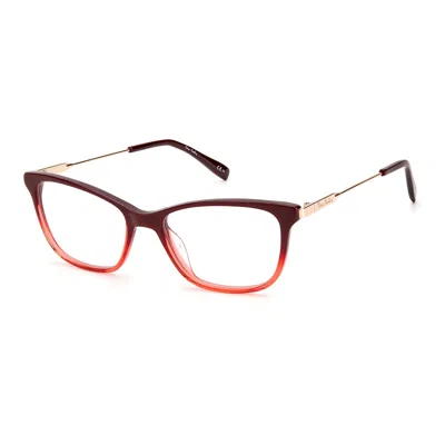 Pierre Cardin Bicolor Acetate Frames In Black