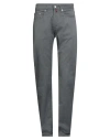 Pierre Cardin Man Pants Lead Size 31w-34l Polyester, Viscose, Cotton, Elastane