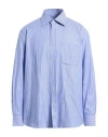 Pierre Cardin Man Shirt Blue Size 15 ¾ Cotton In Blue
