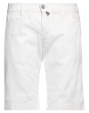Pierre Cardin Man Shorts & Bermuda Shorts White Size 30 Cotton, Elastane In White