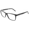 Pierre Cardin Men's Black Rectangular Eyeglass Frames Pc6144080754