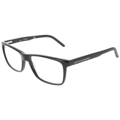 Pierre Cardin Men's Black Rectangular Eyeglass Frames Pc6144080754