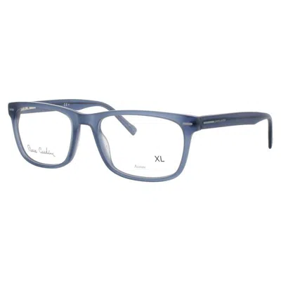 Pierre Cardin Men's Blue Rectangular Eyeglass Frames Pc62400fll57