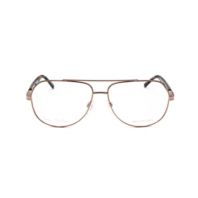 Pierre Cardin Men's Brown Pilot Eyeglass Frames Pc 6844