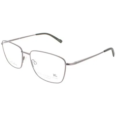 Pierre Cardin Men's Grey Rectangular Eyeglass Frames Pc68680r8058