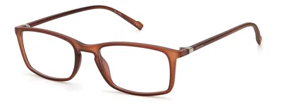 Pierre Cardin Men's Mtt Brown Rectangular Eyeglass Frames P.c.-6239-yz4