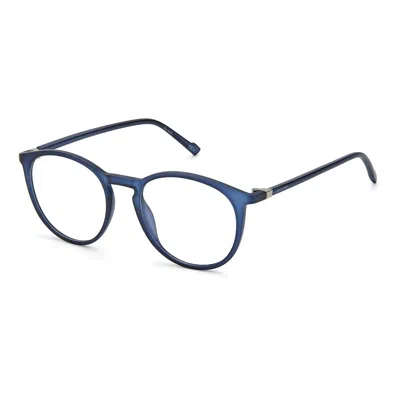 Pierre Cardin Men' Spectacle Frame  P.c.-6238-fll  52 Mm Gbby2 In Blue