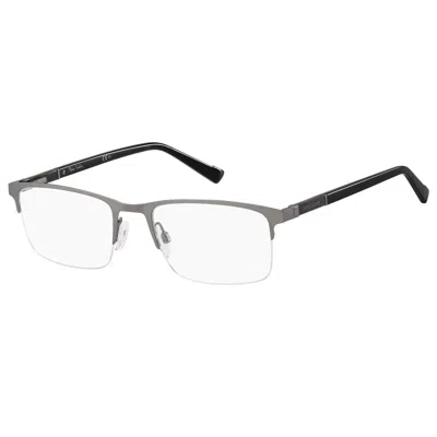 Pierre Cardin Men' Spectacle Frame  P.c.-6874-r80  56 Mm Gbby2 In Gray