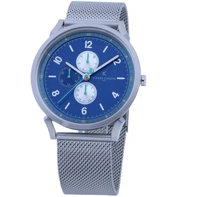 Pierre Cardin Men's Watch  Cpi-2064 Gbby2 In Blue