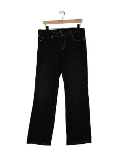 Pre-owned Pierre Cardin Mid-rise Straight Leg Jeans In Blue