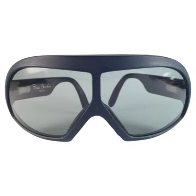 Pre-owned Pierre Cardin Mint Vintage  Ski Haute Sports Light Grey Lens 1970's Sunglasses In Gray