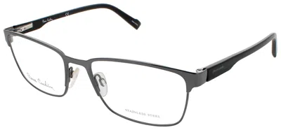 Pierre Cardin Optical Glasses Dark Ruthenium In Multi
