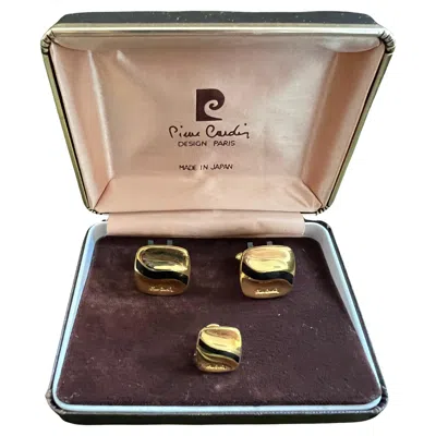 Pre-owned Pierre Cardin Paris Rare Vintage Pierre Cardin Cufflinks & Tie Pin In Original Case Circa “1960” In Multi