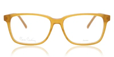 Pierre Cardin P.c. 6193 S8s Men's Glasses Yellow Size 56 - Free Lenses - Blue Light Block Available In Opal Honey
