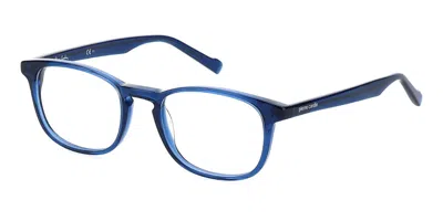 Pierre Cardin P.c. 6220 Pjp Men's Glasses Blue Size 51 - Free Lenses - Blue Light Block Available In Transparent Blue