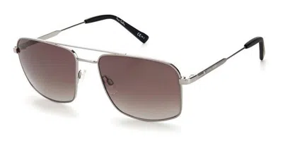 Pierre Cardin P.c. 6878/s R81/ha Men's Sunglasses Grey Size 59 In Metallic
