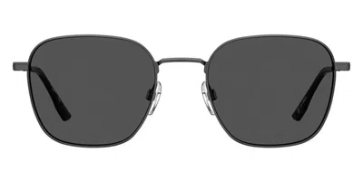 Pierre Cardin P.c. 6896/s V81/ir Men's Sunglasses Silver Size 54 In Black