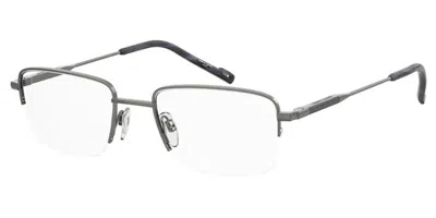 Pierre Cardin P.c. 6912 R80 Men's Glasses Grey Size 53 - Free Lenses - Blue Light Block Available In Gray