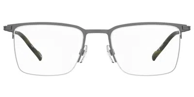 Pierre Cardin P.c. 6918 R80 Occhiali Da Vista Grigi Per Uomo (solo Montatura) In Black