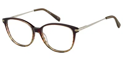 Pierre Cardin P.c. 8472 Kvi Occhiali Da Vista Tartarugatishell Per Donna (solo Montatura) In Brown