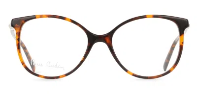 Pierre Cardin P.c. 8500 086 Occhiali Da Vista Tartarugatishell Per Donna (solo Montatura) In Brown