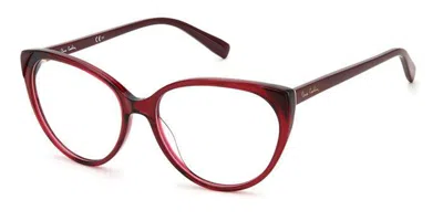 Pierre Cardin P.c. 8502 8cq Women's Glasses Red Size 55 - Free Lenses - Blue Light Block Available
