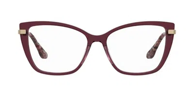 Pierre Cardin P.c. 8546 C9a Women's Glasses Red Size 54 - Free Lenses - Blue Light Block Available In Burgundy