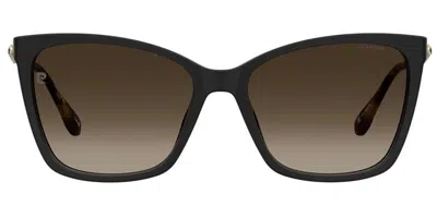 Pierre Cardin P.c. 8548/c With Clip-on Wr7 Occhiali Da Vista Neri Per Donna (solo Montatura) In Brown