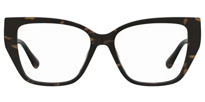 Pierre Cardin P.c. 8551 086 Occhiali Da Vista Tartarugatishell Per Donna (solo Montatura) In Brown