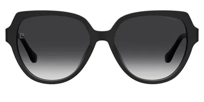 Pierre Cardin P.c. 8556/c With Clip-on 807 Occhiali Da Vista Neri Per Donna (solo Montatura) In Black