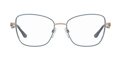 Pierre Cardin P.c. 8926 Ky2 Occhiali Da Vista Blu Per Donna (solo Montatura) In Multi