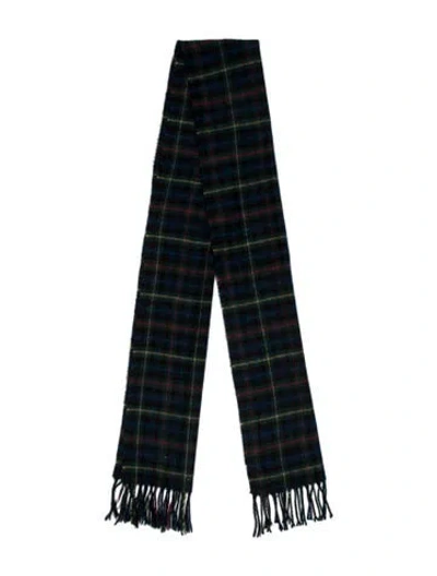 Pre-owned Pierre Cardin Striped Scarf In Blue